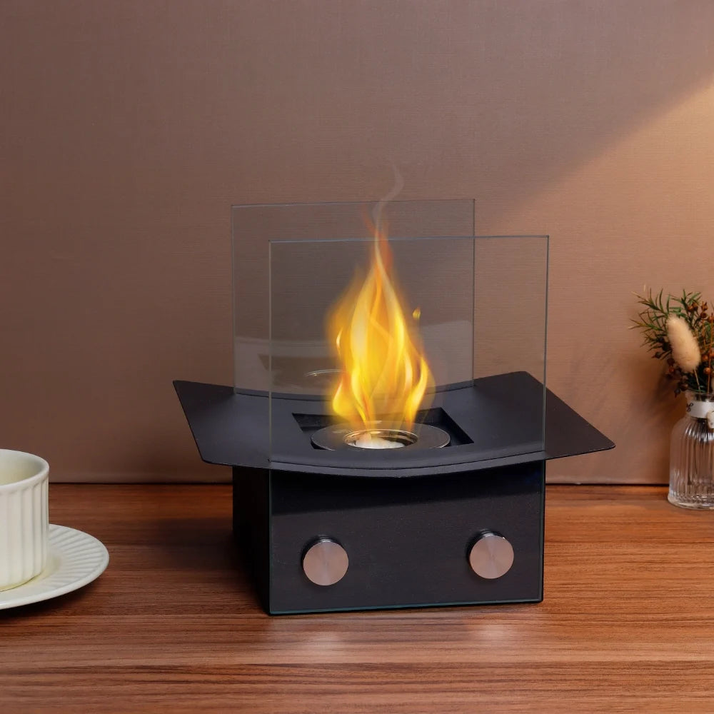 8" H Portable Tabletop Fireplace-3