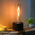 Cylindrical Bioethanol Vented-Free Fireplace